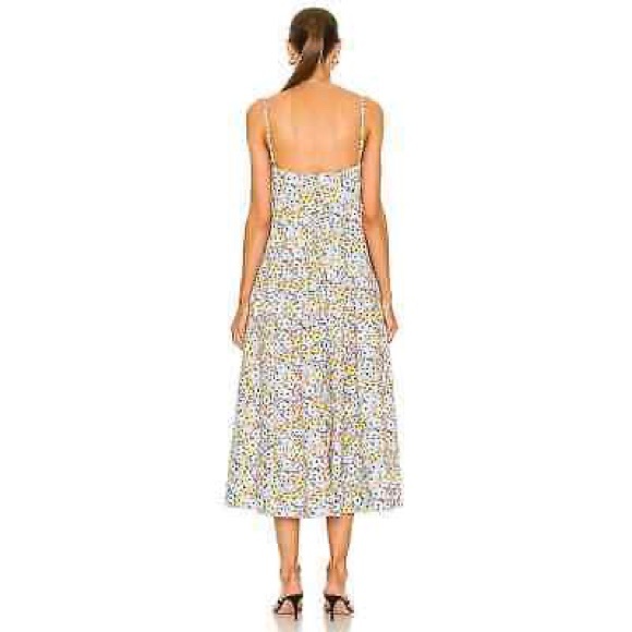 BNWT Agua by Agua Bendita Mambo La Finia Midi Dress - Picture 4 of 10